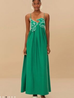 black and green maxi dress Black and Green Floral Maxi Dress